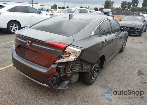 2020 Honda Civic Ex z USA, uszkodzony, nr VIN 19XFC1F33LE211813